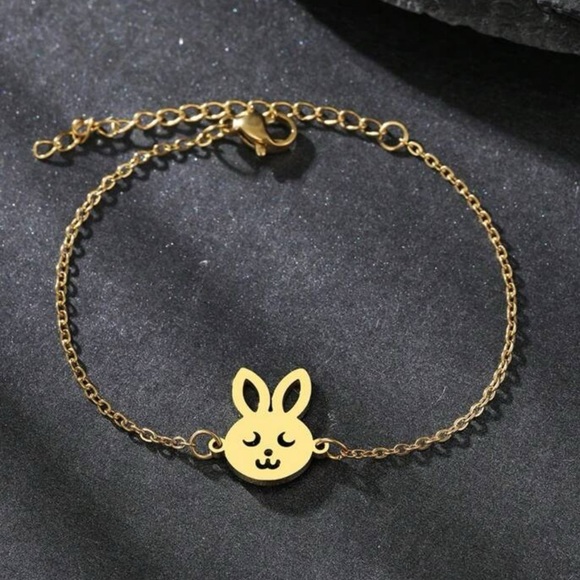 Gold Bunny Bracelet - Picture 5 of 5
